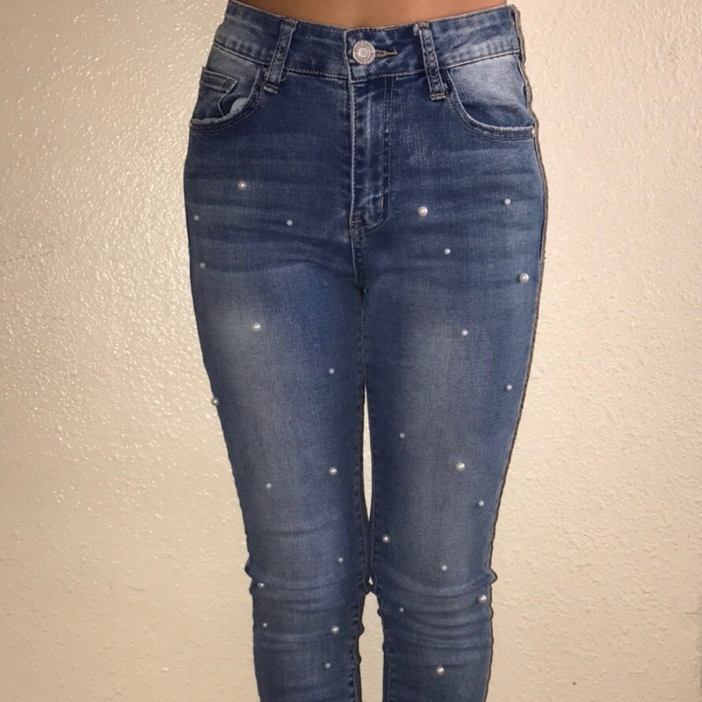 Pearly jeans ✨